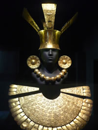 Larco Herrera Museum Inca crown