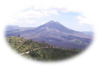 Central mountain range, Bali 
