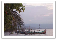 Sunset east Bali