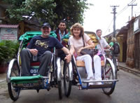 Hoi An  rickshaw ride