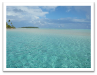 Boat trip, Aitutaki lagoon