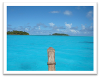 Boat trip, Aitutaki lagoon