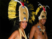 Dancers at culture show - Moorea