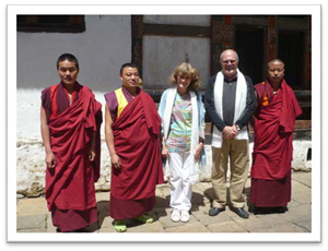 Blessings at Jambay Temple