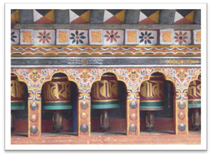 Prayer wheels
